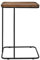 HOME DECO FACTORY, HD0403, Beistelltisch aus Akazienholz, Softness-Kollektion, Möbel, Tisch und Schreibtisch, Beistelltisch – zusammensetzbar, 40 x 55 x 30 cm, Schwarzbraun