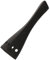 BESTonZON Geige schwarz gebeizt Geigen-Feinstimmer Feinstimmer-Geige Violine Saitenhalter Schwarzes Violine Tailpiece 4-Loch Saitenhalter für Violine Violin Saitenhalter Holz hölzern Black