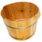 Generic Holz Fußbad, Akupunkturpunkte, Doppelgriff, Fußwanne, Eimer, Fußwaschfass, Fußbadewanne für Sauna, Schlafzimmer, Reisen, M
