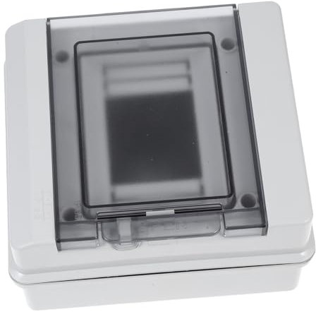 POPETPOP 1Satz Wasserdichter Elektrischer Sicherungskasten Kunststoff Schutz Kompakte Installation für Wohnhäuser Werkstätten Hotels und Kraftwerke Vielseitige Anwendung