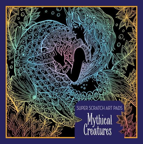 Super Scratch Art Pads: Mythical Creatures