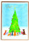 Graphique Teilen Sie Ihre Freude! Weihnachtskarten – Packung mit 15 Karten mit Umschlägen – Weihnachtsgrüße – Goldfolie und Glitzer-Akzente – Katzen- und Hundeliebhaber – Set – 12,1 x 16,8 cm