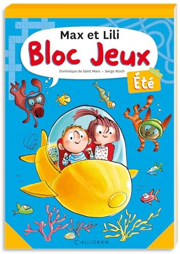 Max et Lili Bloc jeux été - num3 Dès 6 ans