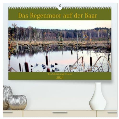 Das Regenmoor auf der Baar (hochwertiger Premium Wandkalender 2026 DIN A2 quer), Kunstdruck in Hochglanz: Das Moor als Ursprung des Neckars (CALVENDO Natur)