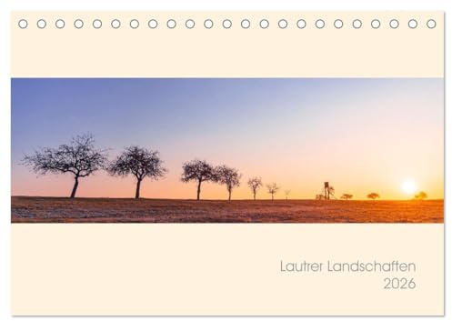 Lautrer Landschaften 2026 (Tischkalender 2026 DIN A5 quer), CALVENDO Monatskalender: Wunderbare Landschaften rund um Kaiserslautern (CALVENDO Natur)