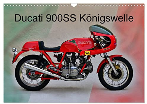 Ducati 900SS Königswelle (Wandkalender 2026 DIN A3 quer), CALVENDO Monatskalender: italienische Motorradschmiede pur (CALVENDO Mobilitaet)