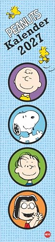 Peanuts Superlangplaner 2027: Praktischer Wandplaner mit den bekannten Peanuts-Comics. Kultiger Streifenkalender zum Eintragen. Termin-Kalender mit lustigen Bildergeschichten.