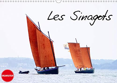 Les Sinagots (Calendrier mural 2021 DIN A3 horizontal): Photos d'anciens bateaux de pêche du début du XXe siècle (Calendrier anniversaire, 14 Pages )
