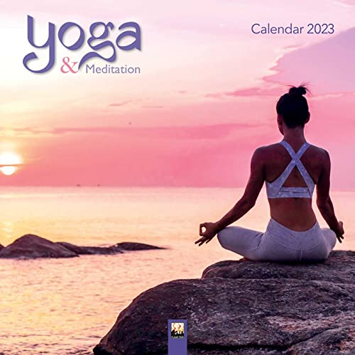 Yoga & Meditation 2023: Original Flame Tree Publishing-Kalender [Kalender] (Wall-Kalender)