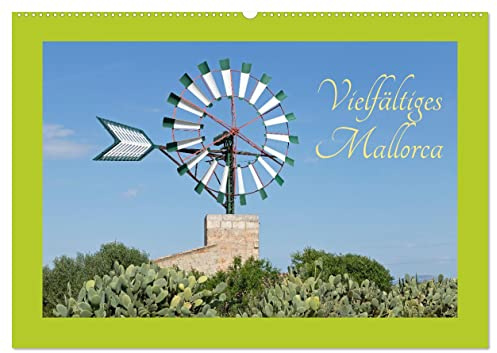 Vielfältiges Mallorca (Wandkalender 2026 DIN A2 quer), CALVENDO Monatskalender: Mallorca, Lieblingsinsel der Deutschen. (CALVENDO Orte)