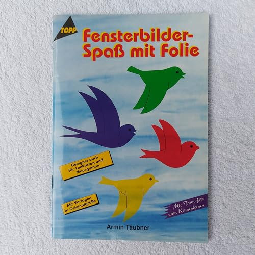 Fensterbilderspass mit Folie. Fensterbilder geeignet auch für Tonkarton und Moosgummi