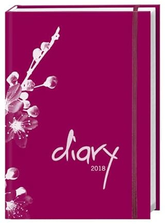 Tages-Agenda A6, modern pink - Kalender 2018