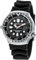 PUREgrey Army Watch Riedenschild Taucheruhr - 100 ATM/1000 Meter - Silikonband/schwarz