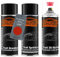 TRISTARcolor Autolack 2K Spraydosen Set für Renault/Alpine NNP Rouge Flamme Nacre/Vlamrood Nacre Grundlack Basislack 2 Komponenten Klarlack Sprühdose