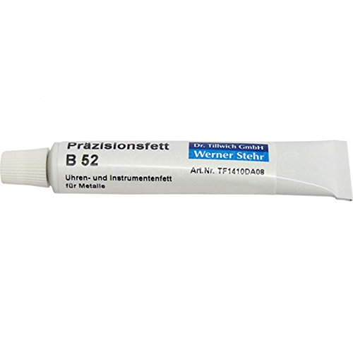 Dr. Tillwich-Wernehr Stehr Präzisionsfett Etsyntha B52, Präzisionsschmierstoffe für Feinmechanik, Uhren, Instrumente, Präzisiongetriebe, Miniaturlager, Kunststofflager, Korrosion verhindern, 7g