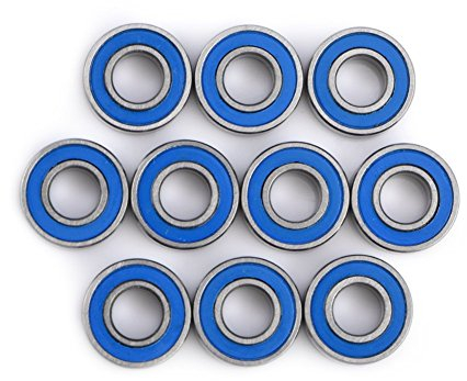 10 pcs Mini Kugellager Miniatur Rillenkugellager MR115-2RS Lager Stahl Doppel-abgeschirmt Ersatzteile 5x11x4mm