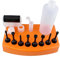 DCT Wood Glue Applicator Glue Spreader Kit – 8 oz ounce Glue Dispenser Applicator Bottle, Glue Roller, Glue Tips, Tray