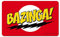 Logoshirt® The Big Bang Theory I Bazinga I Logo I Frühstücksbrettchen I Schneidebrett I 23x14cm I spülmaschinenfest & hitzebeständig I Lizenziertes Originaldesign