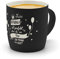 printplanet - Kaffeebecher mit Ort/Stadt Trier graviert - SoftTouch Tasse mit Gravur Design Keine Frau ist Perfekt, aber... - Matt-gummierte Oberfläche - Farbe Schwarz