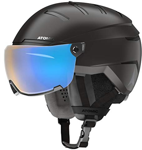 Atomic Savor Gt Visor Photo Helm, schwarz (schwarz), 59/63 cm