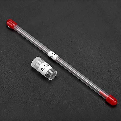 Raguso Mit einem Aufbewahrungsbehälter, Airbrush-Nadeln, Ersatzteile, Edelstahl für Airbrush-Zubehör, ersetzt die beschädigte Nadel, perfekter Zustand (0,3 mm).