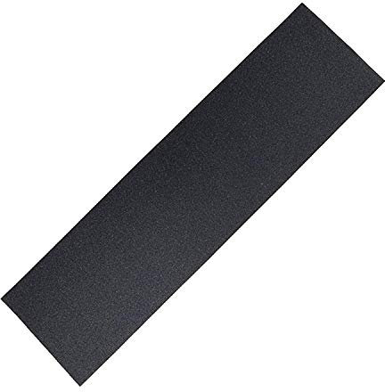 RaceBon Skateboard-Griptape, 22,9 x 83,8 cm, rutschfest, grobe Körnung, Einzelblatt (schwarz)