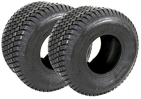 SECURA 2x Reifen Reifensatz tubeless 16x6.50-8 tubeless kompatibel mit Rasentraktor Aufsitzmäher Rasenmäher