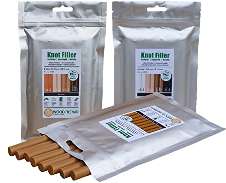 WoodRepair Bolsa compacta para reparación de ramas de madera de pino claro