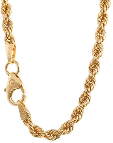 Goldkette Kordelkette Länge 19cm - Breite 2,7mm - 333-8 Karat Gold
