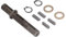 Einzelausgangswelle, lang mit Dichtungen, S-Ring-Eckstift für NMRV030 RV030 Schneckengetriebe-Untersetzungsgetriebe, Nema23-Schrittmotor, 14 mm, legierter Stahl, RV30-Motor, 14 mm Durchmesser, 102 mm