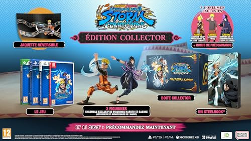 BANDAI NAMCO Entertainment Naruto X Boruto Ultimate Ninja Storm Connections, Collector's Edition COLLECTIONNEURS