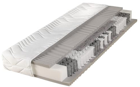 BeCo Federkernmatratze Maxima Plus, 22 cm hoch, Größe:90 x 200 cm, Härtegrad:H2 (0 kg - 100 kg)