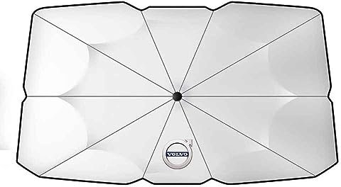DYETEE Parasol Plegable Impermeable para Parabrisas de Coche, Bloques de Aislamiento térmico, Accesorios de decoración de Rayos UV para Volvo XC40 XC60 XC90
