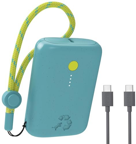 Nimble Champ Chargeur portable, 10 000 mAh, charge rapide, 20 W double USB-C avec câble, banque d'alimentation essentielle de voyage pour iPhone, ordinateurs portables, tablettes Galaxy, Pixel, iPad
