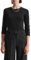 Marc O'Polo Denim Damen Langarmshirt mit Stretch-Anteil Slim Fit, Schwarz (Black), M