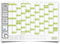 Kalenderoutlet DIN B0 abwischbarer Wandkalender 2025 gerollt 140,0 x 100,0cm großer Wandplaner, Jahresplaner 2025 in deutscher Sprache