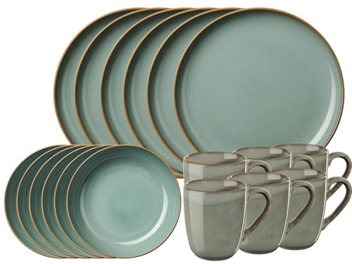 ASA Selection SAISONS Frühstücksset Eucalyptus 18tlg