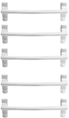 5 pièces Porte-Serviettes Mural, Porte-Serviettes de Salle de Bain Gain de Place Porte-Serviettes de Bain Porte-Serviettes de vanité Barre de Serviette de Cuisine Organisateur de
