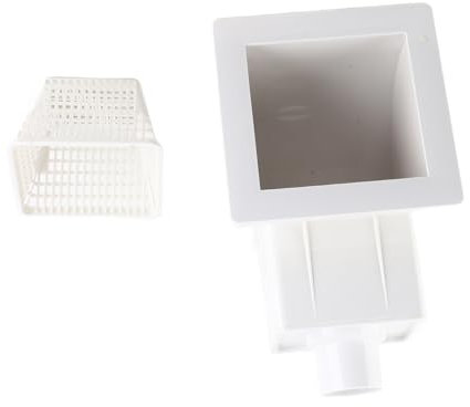 1.5in Above Ground Pool Skimmer Kit, Wide Mouth Skimmer Box for Above Ground Pool Sewage Device Cleaning Equipment