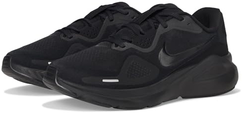Nike Women's Structure 26 Sneaker, Black/Black/Iron Grey, 6 UK