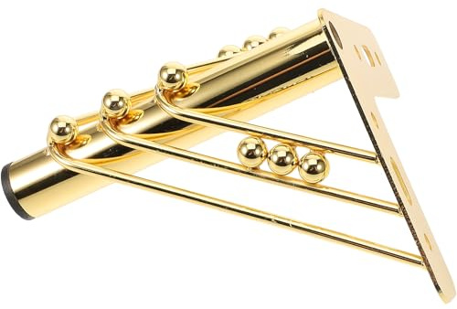 Homoyoyo Metall Möbelbeine Goldfarben für Sofa Couch Tisch Tv Schrank Stabile Möbelfüße Ersatzfüße für Kommoden Dresser Table Legs Chair Legs Furniture