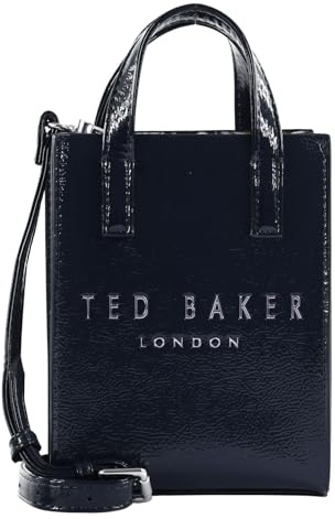 Ted Baker Umhängetasche Cathhy Mini Printed Crinkle Icon Bag Navy dunkelblau