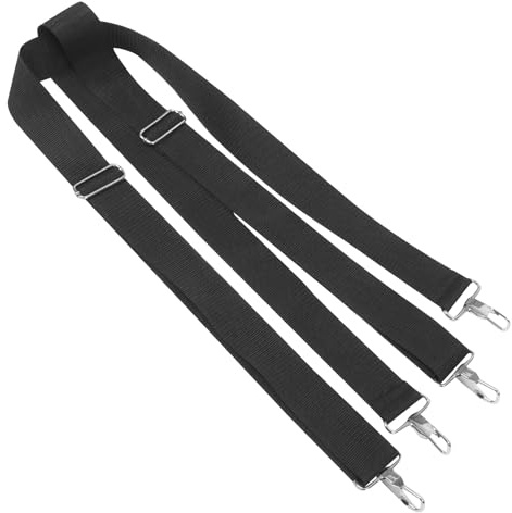 Toddmomy Marschtrommel Tragegurt Nylon 5cm Breiter Verstellbarer Doppel Schultergurt für Snare Drum Geeignet für Konzert und Marsch Kleine und Große Trommeln