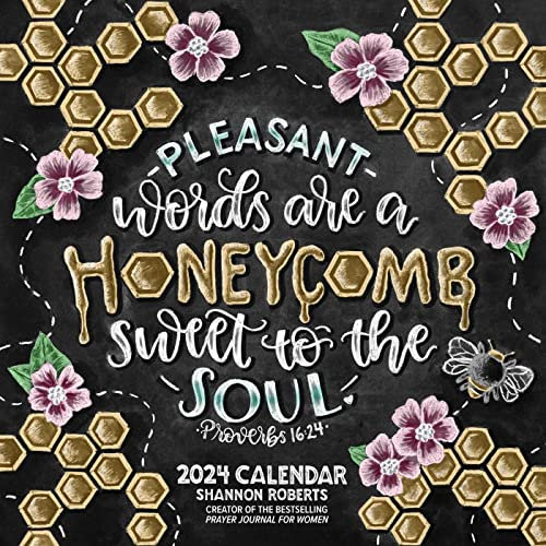 Shannon Roberts' Chalk Art Scripture 2024 Wall Calendar