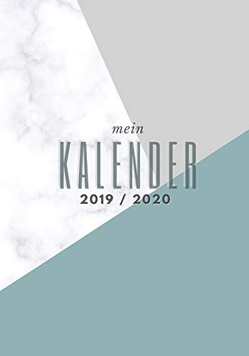 mein Kalender 2019/2020: Journalling Planer für Freizeit und Arbeit