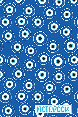 Notebook: Greek Evil Eye Notebook Journal