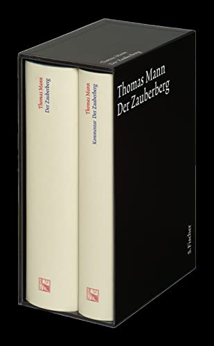 Der Zauberberg: Text und Kommentar in einer Kassette (Thomas Mann, Große kommentierte Frankfurter Ausgabe. Werke, Briefe, Tagebücher, Band 5)
