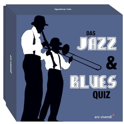 ars vivendi verlag Das Jazz & Blues Quiz – 66 Fragen für Musikfans: Von Louis Armstrong bis B.B. King | Wissen, Songs & Legenden entdecken | Für Quizabende, Musikliebhaber & als Geschenkidee