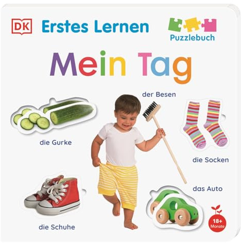 Erstes Lernen Puzzlebuch. Mein Tag: Pappbilderbuch mit realistischen Fotos und 25 großen Puzzle-Teilen. Für Kinder ab 18 Monaten