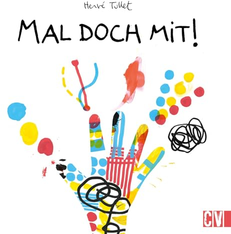 Kinderbuch – Mal doch mit!: Mitmachbuch für Kinder ab 3 Jahren zur Förderung der Auge-Hand-Koordination